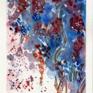 watercolor on paper - ON SALE - 11x19cm